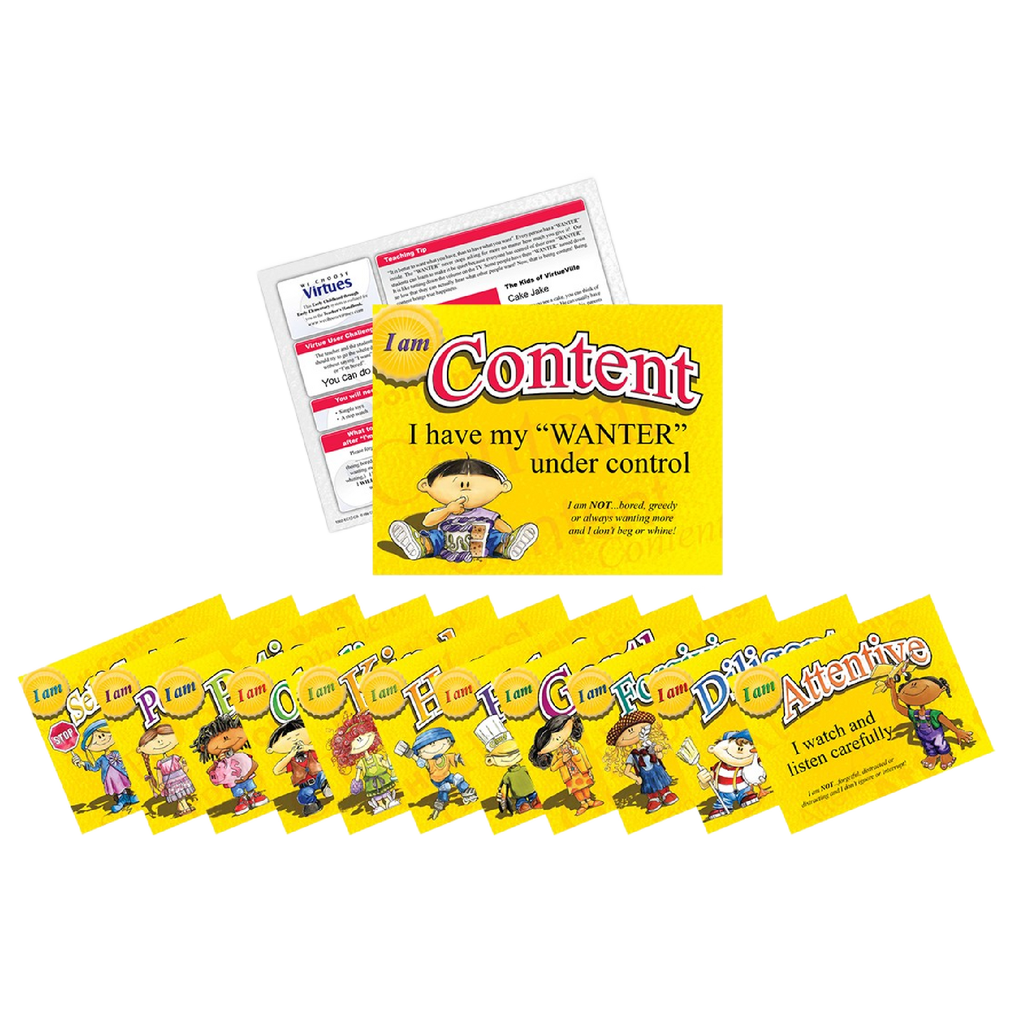 Secular SCHOOL Practice Cards (PreK-4th Grade)
