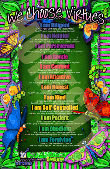 Kids Butterfly Virtue Poster PDF