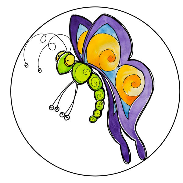 108 Extra Butterfly Stickers (PreK-4th Grade)