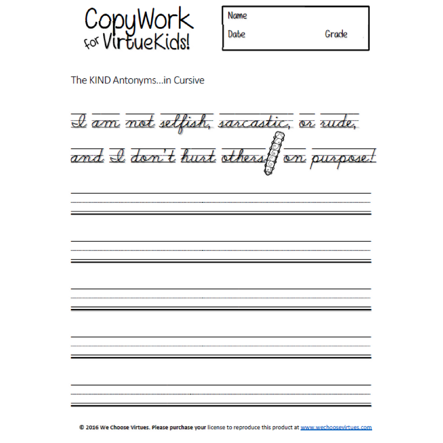 SEATWORK Download Bundle (PreK-4th Grade)