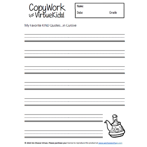 SEATWORK Download Bundle (PreK-4th Grade)